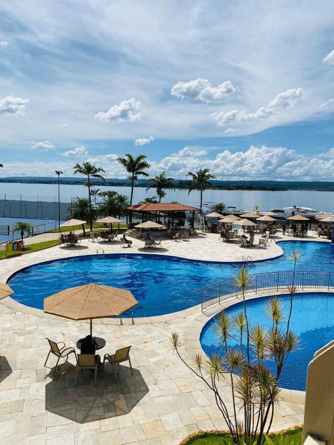 Luxuoso Flat Lake Side Com Vista Para O Lago Brasilia Exterior foto