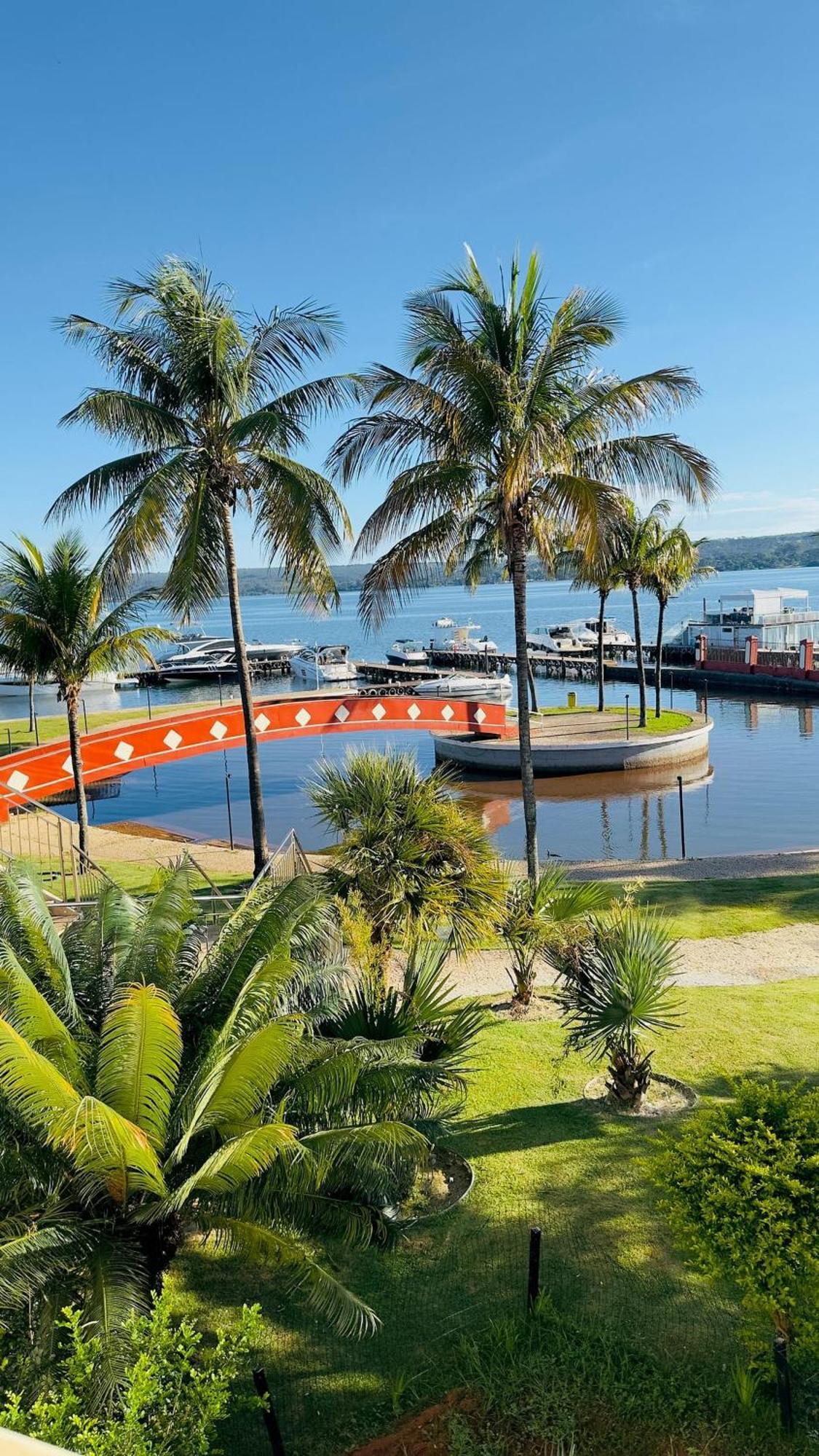 Luxuoso Flat Lake Side Com Vista Para O Lago Brasilia Exterior foto